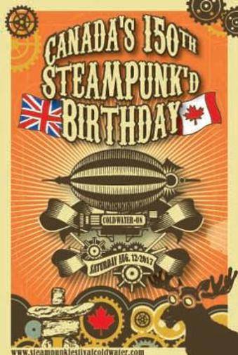 Canada's 150th Steampumk'd Birthday